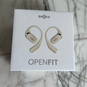 Shokz OpenFit Wireless Earbuds - Cream